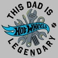 thumbnail image 3 of Men's Hot Wheels This Dad Is Legendary  Graphic T-Shirt, 3 of 6