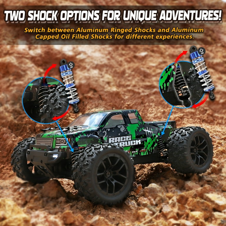 HAIBOXING 1:18 Scale 4WD Waterproof Off-Road RC Truck - 36 km/h