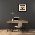 thumbnail image 3 of DiPaolo, Dan 12x12 Black Ornate Wood Framed with Double Matting Museum Art Print Titled - Mr Poulet, 3 of 4