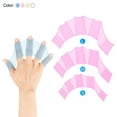 thumbnail image 6 of Uxcell Silicone Swimming Gloves Webbed Swim Gloves Water Resistance Gear Paddle Fins Pink 3Pair, M, 6 of 6