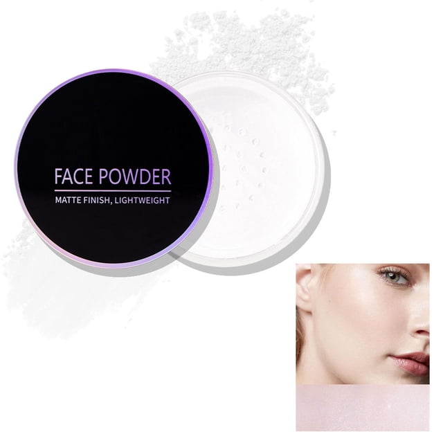 Face Concealer Makeup Oil Control Setting Powder Long Lasting Sweat Proof Nude Makeup Powder Loose Powder 6G, Concealer Setting