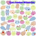thumbnail image 1 of 12/36 piezas para niños, animales kawaii, Squishy Mochi, juguetes que brillan en la oscuridad, regalos de fiesta, alivio del estrés, Squishy, 1 of 5