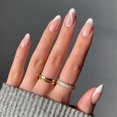 thumbnail image 4 of 4 Ensembles de Ongles Courts en Forme d'Amande STYLE Ins Armure Pièces Ongles Pressés Finis, 4 of 6