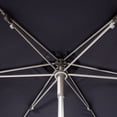 thumbnail image 3 of Safavieh Hurst 9' Market Crank UV Resistant Patio Umbrella, Navy, 3 of 6