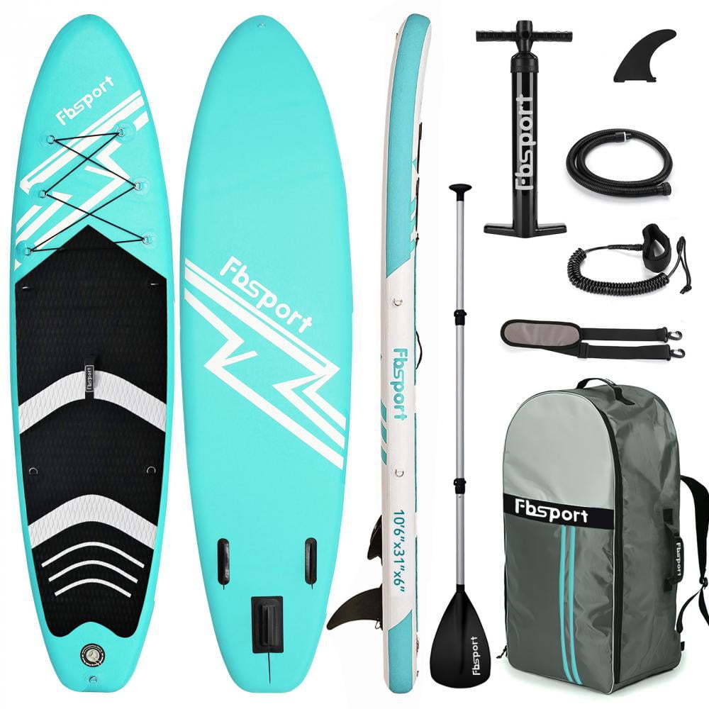 FBSPORT Inflatable Stand Up Paddle Boards, 10' x 30" x 6" NonSlip
