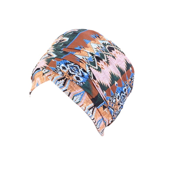 Xingzhi Fashion Head Wrap Bohemian Style Assorted Colors Pirate Hat Boho Hair Accessories Bonnet Valentines Day Gifts Womens Headbands Brown Green
