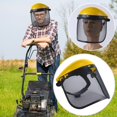thumbnail image 4 of HongHeng Safety Mask with Mesh Visor for Chainsaw Trimmer Pole Pruners, Protective Mask and Mesh Mask for Face Protection, 4 of 4