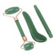 thumbnail image 5 of Herramientas Faciales Gua Sha, 3 Piezas Portátiles Que Se Desvanecen Por Puntos, Mejoran La Circulación, Rodillo De Piedra De Jade De Doble Cabeza Con Herramienta De Raspado En, 5 of 7