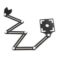 thumbnail image 2 of Almencla Règle de Mesure Multi-Angle Réglable, avec Outils de Carreaux de Queue en Alliage d'Aluminium 5 Trous, 2 of 8
