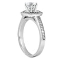 thumbnail image 2 of Pompeii 3/4ct Diamond Engagement Ring Set 14K White Gold (G/H,I1-I2), 2 of 3