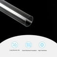 thumbnail image 3 of Uxcell Plastic Pipe Rigid Round Tube Clear 0.67" ID x 0.78" OD x 17" High Impact for Lighting Models Water Plumbing 5Pcs, 3 of 7