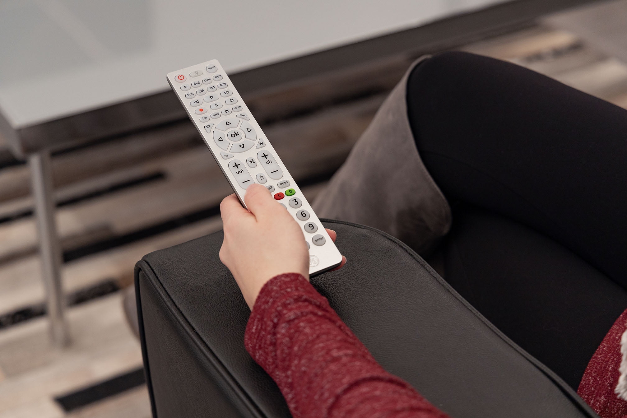 GE 8-Device Backlit Universal Remote, Brushed Silver, 47508 - Walmart.com