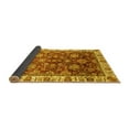 thumbnail image 2 of Ahgly Company Indoor Rectangle Oriental Yellow Traditional Area Rugs, 6' x 9', 2 of 4