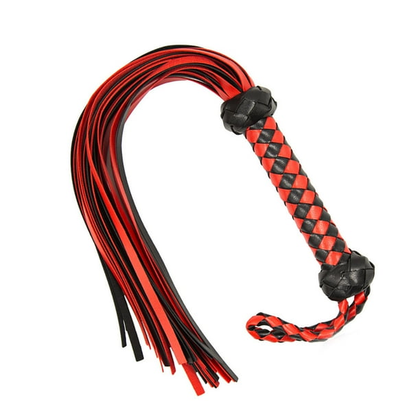 Methold Accesorios de látigo para montar a caballo, deporte al aire libre, Universal, cuero Artificial, azotes, caballos, paseo, accesorio de Type4 NO4