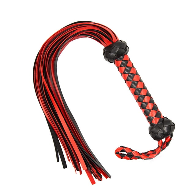 Methold Accesorios de látigo para montar a caballo, herramienta de pestañas de Pony de cuero Artificial, accesorio de entrenamiento para Type4 NO4