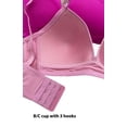 thumbnail image 2 of Iheyi 6 Pieces No Wire Full Cup Plain/Lace Light Padded Wire Free Bra A/B/C 36B (4480-53L1-53L2), 2 of 2