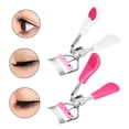 thumbnail image 2 of Recourbe-Cils Longue Durée Courbure Super Large Forme de Cœur Pêche avec Peigne Maquillage, 2 of 8