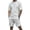 Light Gray#1053BB, variant on Hearthz Mens Short Sets 2 Piece Outfits Waffle Knit Men's Shirt and Shorts Set Athletic Short Sleeve Summer Tracksuits Casual Set Light Gray XL
