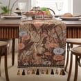 thumbnail image 6 of Table Runner Table Cloth From Durability Polyester with Tasseled Designing Table, 6 of 16