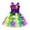 Purple1, variant on Little Girls Party Dress Masquerade Carnival Festival Handmade Tutu With Glitter Clothes