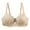 Beige, variant on CFLVAEK Lace Bras for Women Plus Size Underwire Push Up Bra Comfort Full Coverage Everyday Bras Breathable Adjustable Strape Bralette for Big Bust Black L