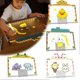 thumbnail image 2 of Cartoon Glow Drawing Board LED Light Up Writing Tablet Kids Gift Set, 2 of 3