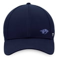 thumbnail image 2 of Women's Fanatics Navy Nashville Predators Authentic Pro Road Structured Adjustable Hat, 2 of 4