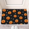 thumbnail image 2 of Halloween Pumpkin Ghost Front Door Mat,Home Decor Low-Profile Door Mat 17x30 Inch Ghost Boo Spooky Switch Rug for Winter Holiday Home Kitchen, 2 of 6