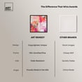 thumbnail image 6 of Exuberant Hues III Canvas Colorful Spring Art by Art Remedy, Black Frame, 12 x 12, 6 of 7