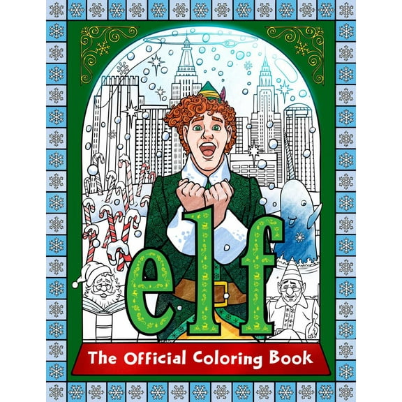 Elf: the Official Coloring Book, 64 pages (Paperback)