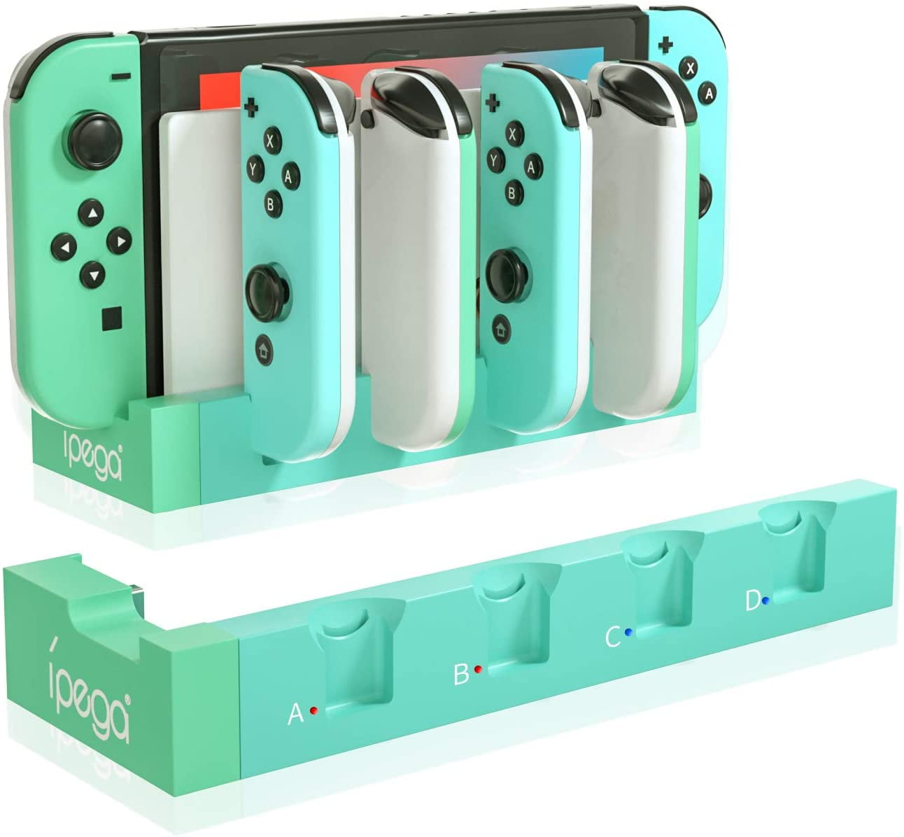 Charger Dock for Nintendo Switch JoyCon, Support 14pcs Joy Con