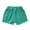 Green, variant on Posijego Girls' Ripped Jean Shorts High Elastic Waist Denim Shorts Solid Color Straight Leg Short Jeans with Pockets