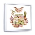 thumbnail image 3 of Designart 'Indoor House Plants Urban Jungle in Flowerpots IV' Traditional Framed Canvas Wall Art Print, 3 of 5