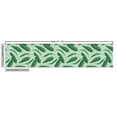 thumbnail image 2 of Ambesonne Banana Leaf Fabric by the Yard Upholstery, Cartoon Leafage, 1 Yard, Forest Green, 2 of 4