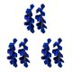 thumbnail image 5 of Qarigey Pendientes colgantes de 2 uds., joyería geométrica para niña, tendencia de hojas acrílicas, colgante de borla larga, accesorios Type1 NO1, 5 of 6