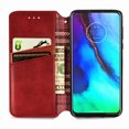 thumbnail image 5 of Case for Motorola Moto G Pro Flip Cover Wallet Flip Cover Magnetic Protective - Red, 5 of 5