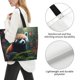 thumbnail image 3 of Easygdp Forest Plant Raccoon Bolsas Tote para Mujer, Bolsos de Hombro para Viaje, Bolsos de Mano de Gran Capacidad para Compras y Trabajo, 3 of 8