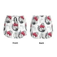 thumbnail image 6 of Goofa Cute Poodle Dog Printed Women 2 in 1 Running Shorts,Quick Dry Athletic Workout Shorts,High Waisted Athletic Shorts with Liner Pockets-X-Large, 6 of 9