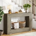 thumbnail image 3 of Tribesigns 47-Inch Console Table, Farmhouse Entryway Console Table with Storage, 3 of 9