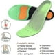 thumbnail image 3 of Plantillas para fascitis plantar: inserciones ortopédicas de longitud completa para aliviar el dolor del talón y soportar el arco_verde, 3 of 3