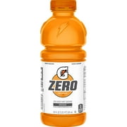 Gatorade Zero Sugar Thirst Quencher, Orange, 20 oz Bottles, 12 count