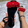 thumbnail image 1 of LEEy-World Chaussons pour Femmes Style Rome d'Été Confortables Légers Semelle Souple Ouverts, 1 of 5