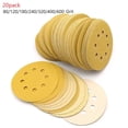 thumbnail image 5 of 20 Pack 5 Inch 8-Hole 125Mm Sanding Discs Sanding Polishing Sandpaper For Polishing Random Orbital Sander 120Grit Smile Home, 5 of 5