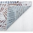 thumbnail image 4 of Mason Brooks Cressida CA30A Stonington Gray Abstract Contemporary Gray Area Rug, 2'6" x 4', 4 of 9