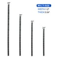 thumbnail image 7 of Uxcell Stainless Steel Piano Hinge Continuous Hinge for Cabinet Doors Wardrobe Doors Black 24 Inch x 1.2 Inch, 7 of 7