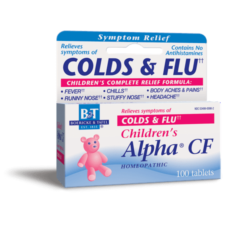 Boericke & Tafel Alpha CF Tablets, 100 Ct