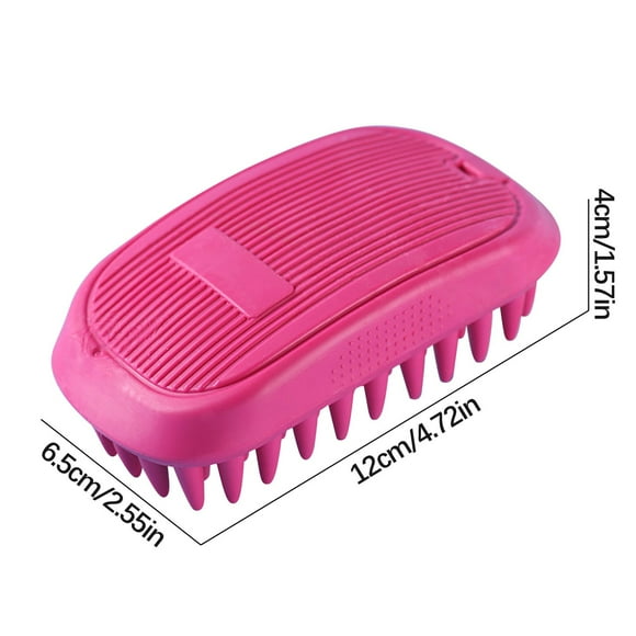 Rbaofujie Bottle Brushes Pet Massage Bath Brush Catss and Dog Bath Massage Brush Cleaning Supplies Hair Care Beautifying Hair Removal Comb Paint Brushes