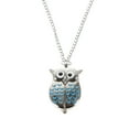 thumbnail image 1 of Shisuyan Cartoon Owl Wing Pocket Watch Quartz Analog Pendant Necklace Xmas Gift, 1 of 9