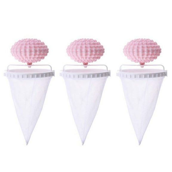 GBAYXJ 3pcs Floating Hair Filter Removal 2024 New Pile Collector Washing Machine Wool Device Reusable Washing Machine Hair Filter Cleaning Mesh Bag Pet Dog Cat Hair Removal Laundry|Plastic