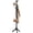 Black, variant on Solid Wooden Coat Rack Freestanding with 8 Hooks, Black
